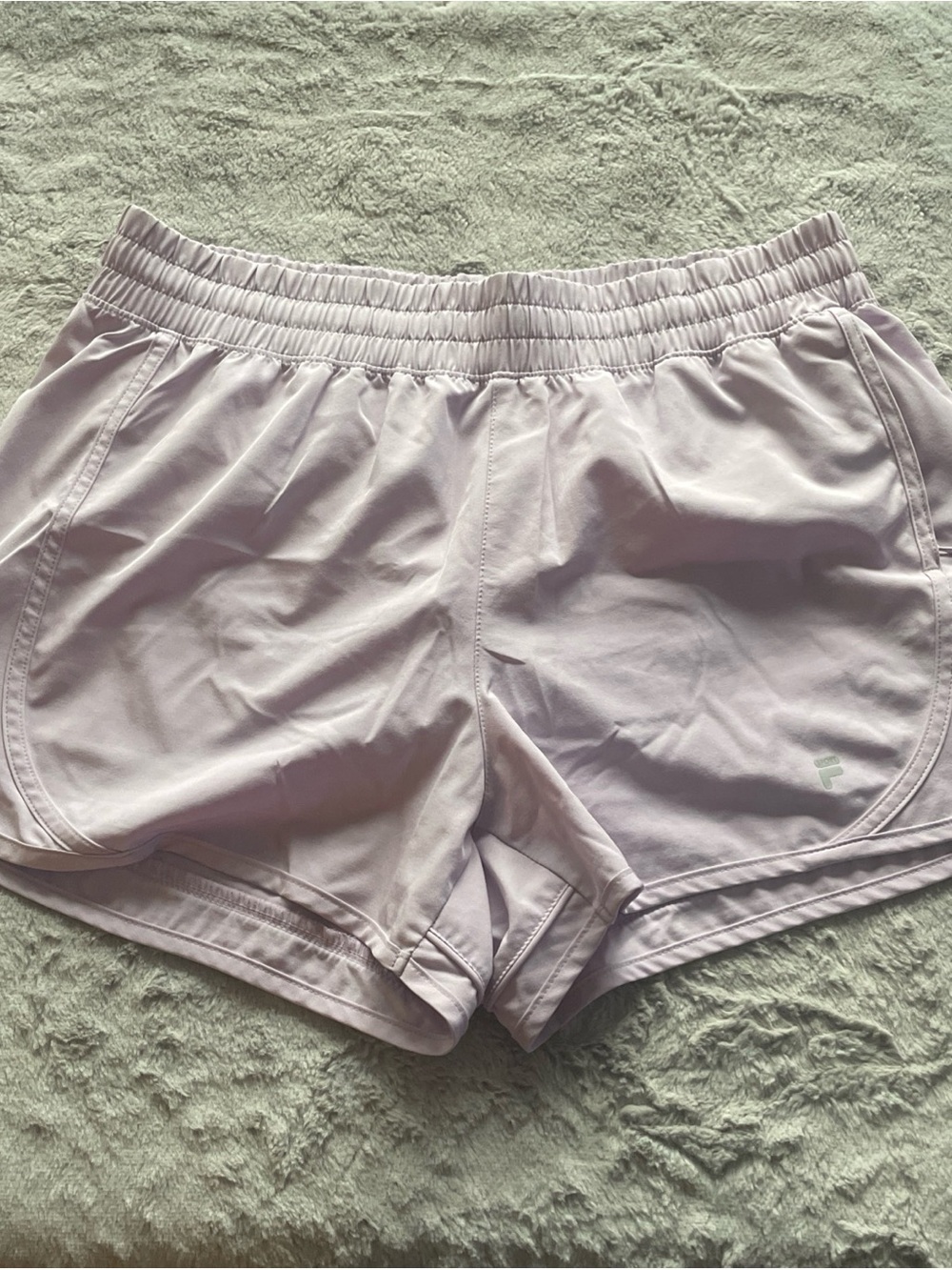 Fila Light Lavender Women’s Athletic Shorts